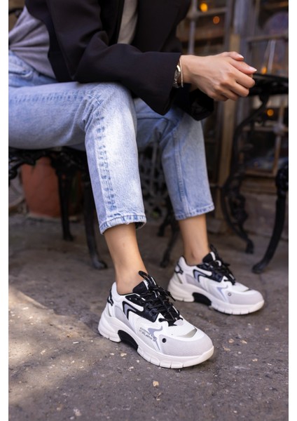 Desire Kadin Beyaz Bagcıklı Sneaker