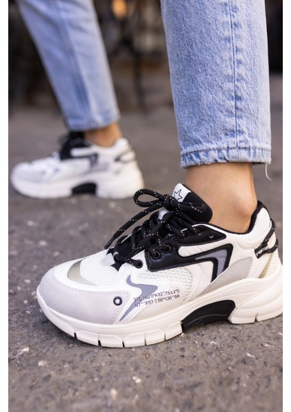 Desire Kadin Beyaz Bagcıklı Sneaker