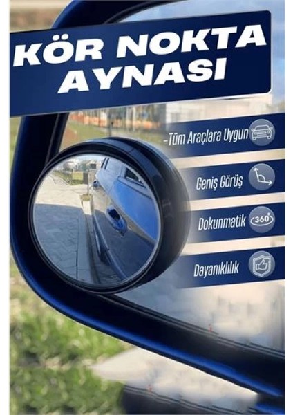 Araç Kör Nokta Aynası Dokunmatik