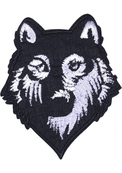 Aplike Ütü Ile Yapışan Kurt Arma 6x7 cm
