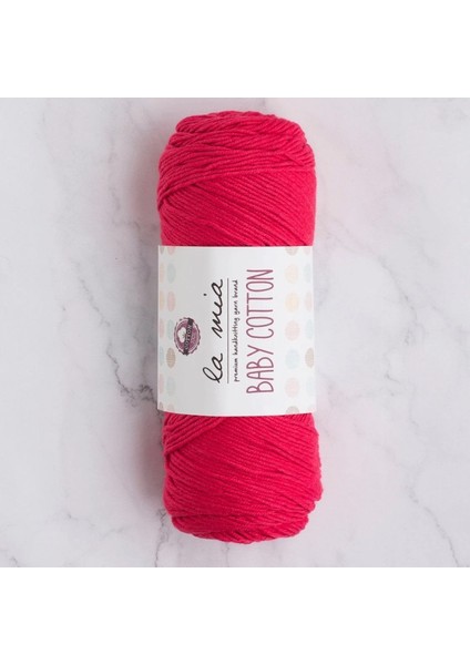 La Mia Baby Cotton Fuşya El Örgü Ipi - L030 - 33630