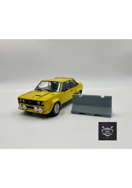 1:18 Ölçek Beton Bariyer 5'li Set - Dioarama Aksesuarı - Diecast Model Garaj ve Yol Sahnesi Iin