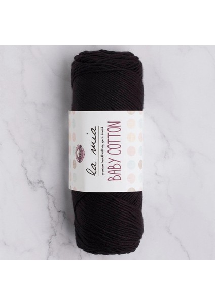 La Mia Baby Cotton Siyah El Örgü Ipi - L006 - 33647