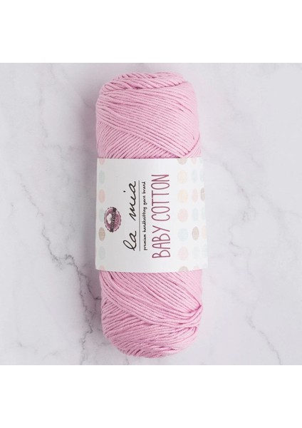 La Mia Baby Cotton Lila El Örgü Ipi - L042 - 33637