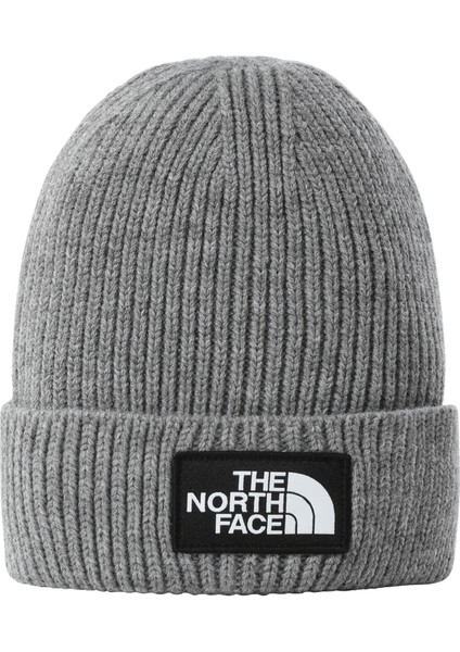 Tnf Logo Box Cuffed Beanie Unisex Bere