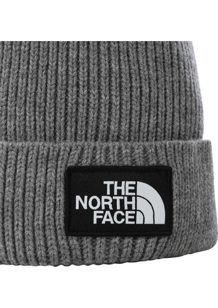 Tnf Logo Box Cuffed Beanie Unisex Bere