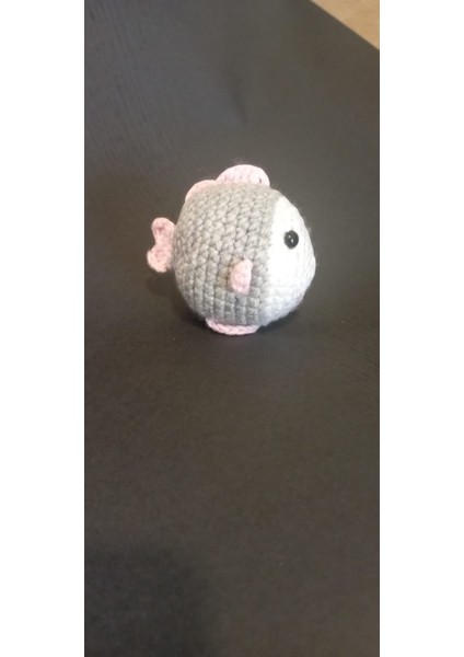 Amigrumi Şişko Balık Kedi Oyuncağı