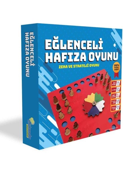 Eğlenceli Hafıza Oyunu (Ahşap)