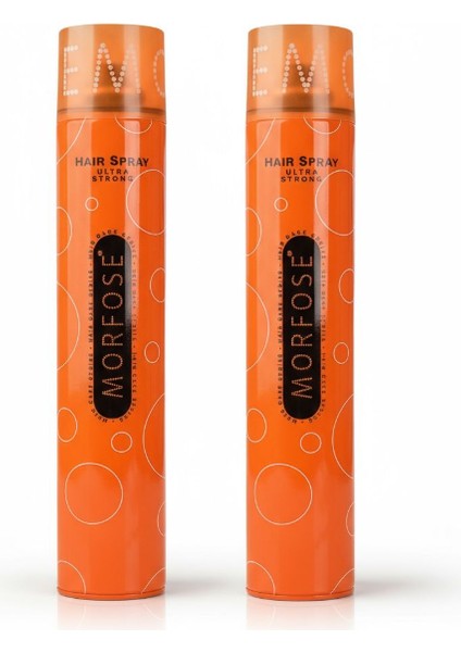 Morfose Ultra Strong Saç Spreyi - 400 ml 2 Adet fiyatları