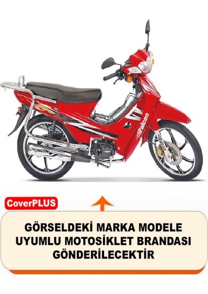 Falcon Magic 100 Motor Brandası Siyah Motorsiket Brandası Motor Örtüsü Çadır Su Geçirmez Motosiklet Kılıfı Motor Brandası fiyatları
