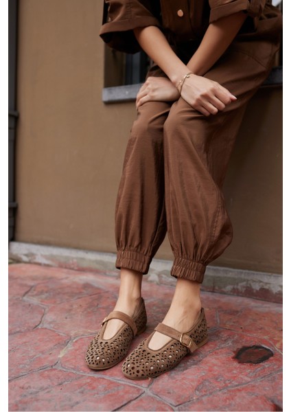 Olimpus Kadın Gold Altın Gercek Deri Babet indirimleri