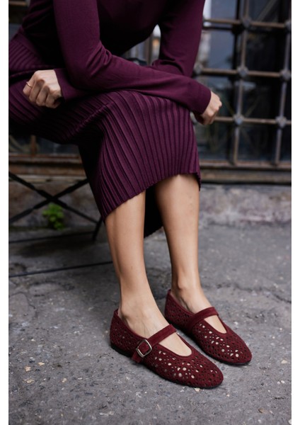 Olimpus Kadın Gold Altın Gercek Deri Babet