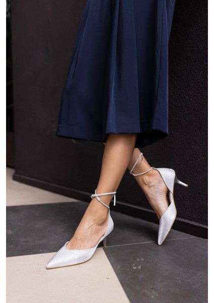 Simma Kadin Rose Simli Topuklu Abiye Ayakkabi fiyatları