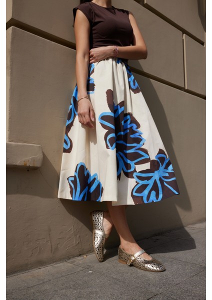 Olimpus Kadın Gold Altın Gercek Deri Babet modelleri