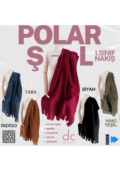 Polar Şal – Kişisel ve Kurumsal Kullanım Için (Güzellik Merkezi, Kuaför, Kafe, Restoran) Hediyelik Şal modelleri