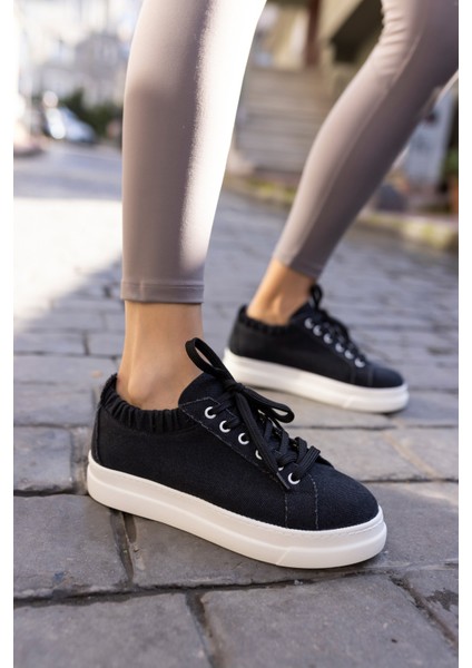 Gwen Kadın Bej Keten Lastıklı Sneaker fiyatları