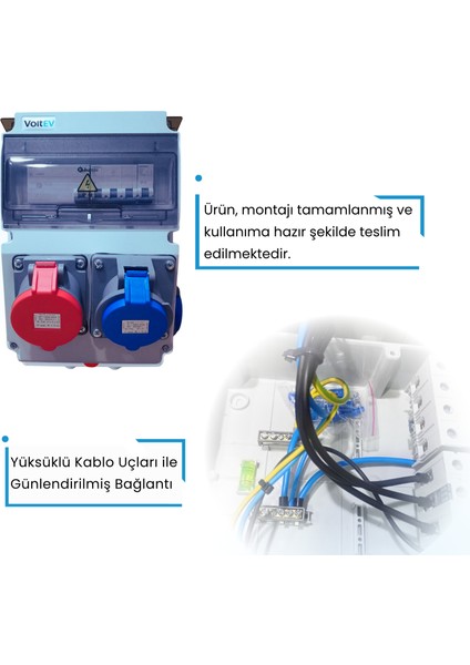 22kW + 7,4kW Pro, Şarj Cihazı Besleme Kutusu fırsatları