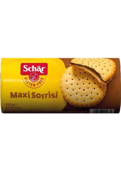 Schar Maxi Sorrisi Glutensiz Kakao Kremalı Bisküvi 250 gr modelleri