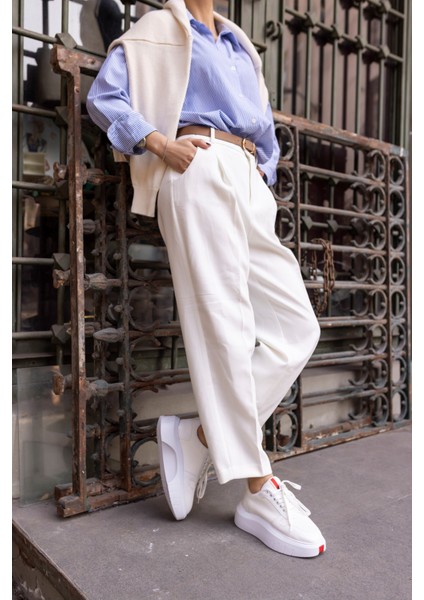 Bummer Kadin Siyah Cilt 5 cm Topuk Boyu Sneaker modelleri