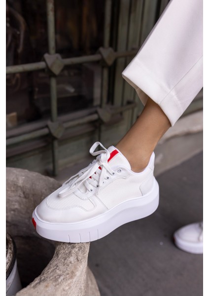 Bummer Kadin Siyah Cilt 5 cm Topuk Boyu Sneaker