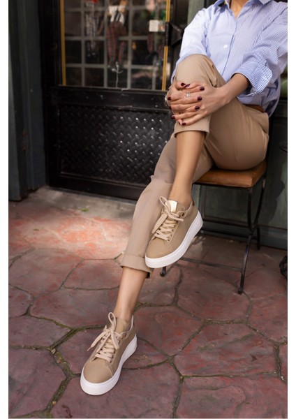 Biling Kadın Kot Mavi Bagcıklı Sneaker modelleri