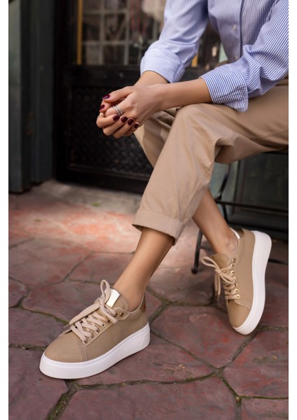 Biling Kadın Kot Mavi Bagcıklı Sneaker fırsatları