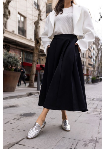 Bruge Kadin Altın Loafer Gercek Deri Ayakkabi