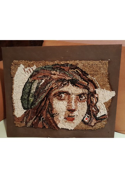 Dekorasyon Mozaiktablo Çingene Kızı (Büyük Iskender)