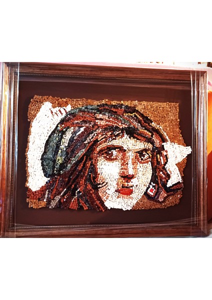 Dekorasyon Mozaiktablo Çingene Kızı (Büyük Iskender) modelleri