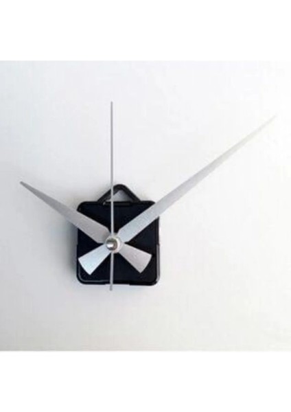 Duvar Saati Mekanizması, 22 mm Şaft, Saat Mekanizma, Sessiz Çalışır Akrep-Yelkovan-Saniye-(Askılı)