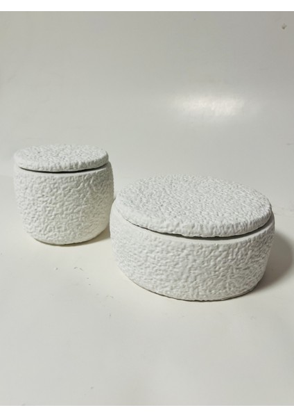 2li Takı Kutusu-Dekoratif Saklama Kutusu Dokulu Yüzey fiyatları