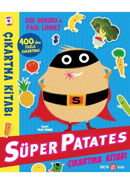 Süper Patates Çıkartma Kitabı