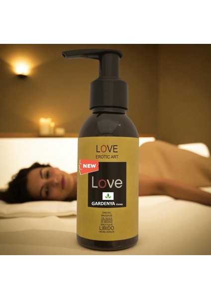 -Çiftlere Özel Romantik Cinsel Masaj Yağı, Gardenya Esanslı, Duyusal Rahatlama 100 ML 1AD fırsatları