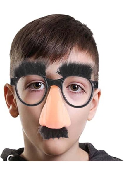 Eğlenceli Kılık Değiştirme Kaş Bıyık Mizah Gözlüğü 9X13 cm indirimleri