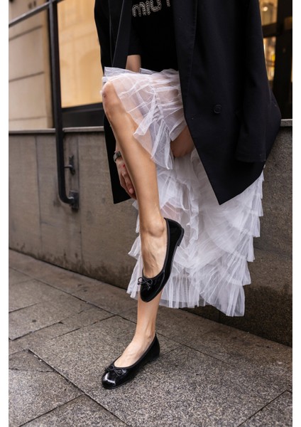 Balle Kadin Bordo Rugan Balerın Babet fiyatları