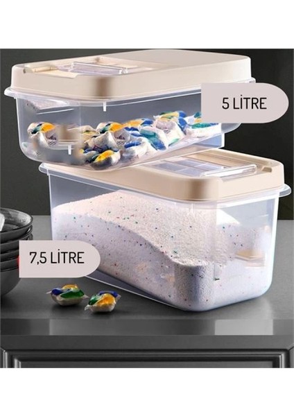 Reagan Tablet ve Deterjan Saklama Kutusu 5 ve 7.5 Lt fiyatları