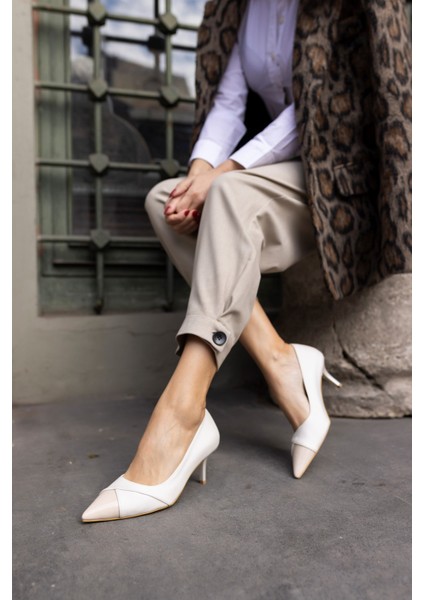 Teya Kadın Gumus Topuklu Ayakkabı