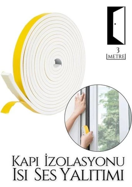 Modacar Kapılar Için 4 Mevsim 3 Metre Ses Isı Yalıtım Sünger Bant fiyatları