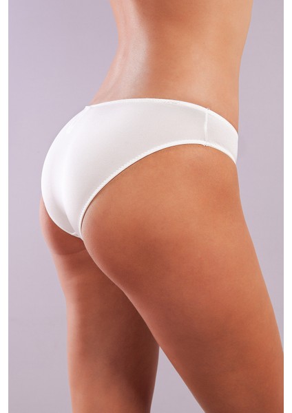 Golshan Garland Mini Slip, Kadın Güpürlü Ekru Külot fırsatları