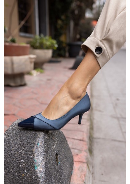 Teya Kadın Gumus Topuklu Ayakkabı