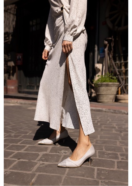 Teya Kadın Gumus Topuklu Ayakkabı fiyatları