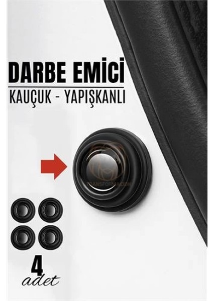 Modacar Kapı Bagaj Kaput Ses Darbe Emici Kauçuk Conta 4 Adet