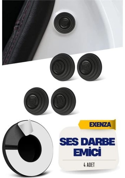Modacar Kapı Bagaj Kaput Ses Darbe Emici Kauçuk Conta 4 Adet fiyatları