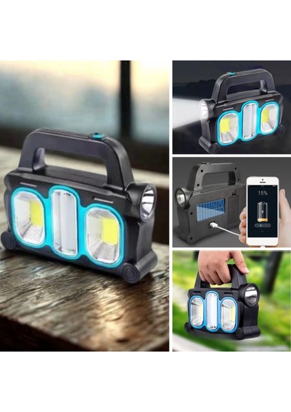 Hurry Bolt Güneş Enerjili Taşınabilir Çalışma Lambası – Powerbank Özellikli fiyatları