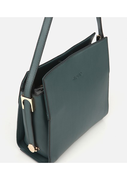 03CAH310300A840 KADIN Deri Haki Omuz Çantası modelleri