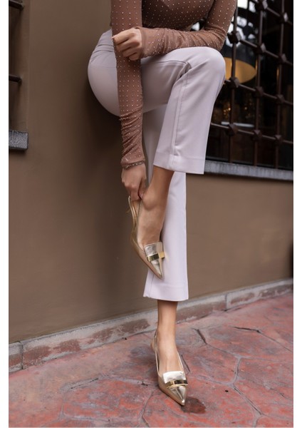 Conroy Kadin Gumus Topuklu Ayakkabi