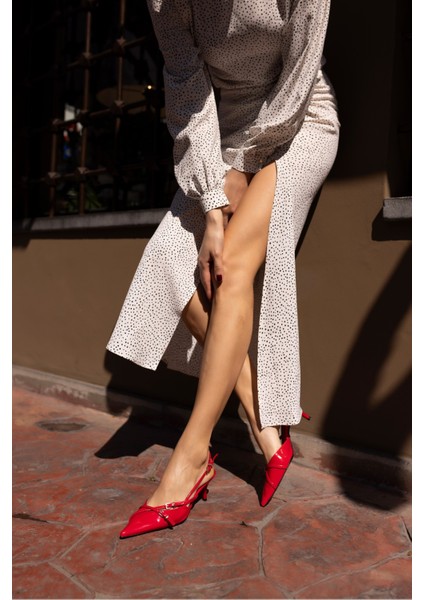 Boris Kadın Hasır Taba Miu Tarzi Topuklu Ayakkabi