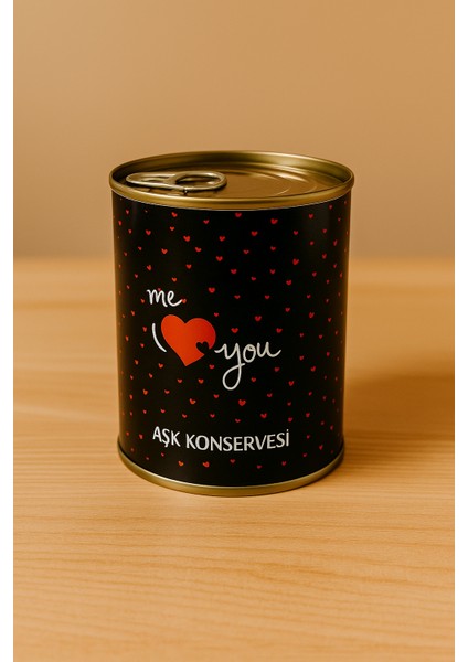 Aşk Konservesi – Romantik Sevgiliye Hediye Kutusu – I Love You Temalı Özel fiyatları