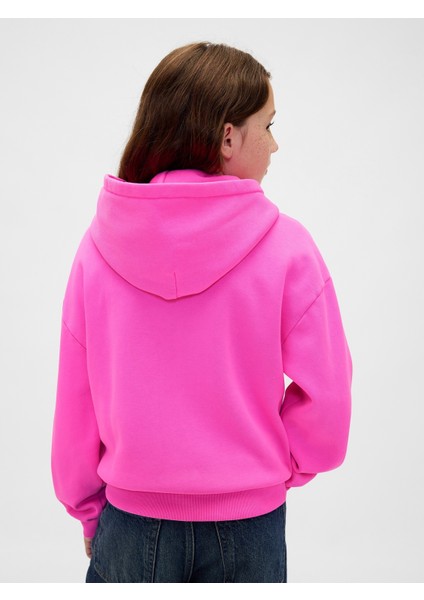 Kız Çocuk Pembe Gap Logo Sweatshirt