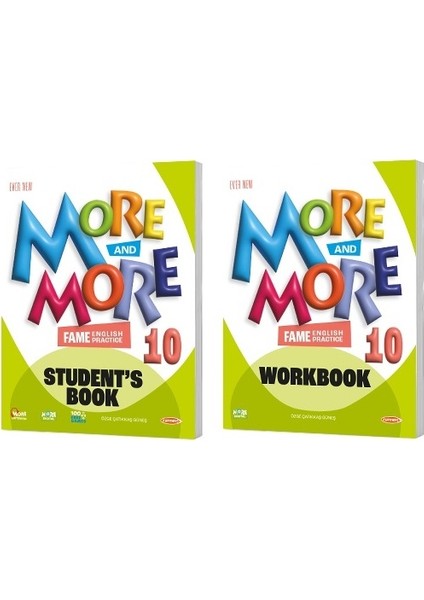 Kurmay 10. Sınıf More & More Students Book & Workbook (Pack)
